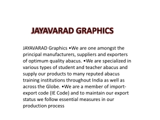 Abacus-Supplier