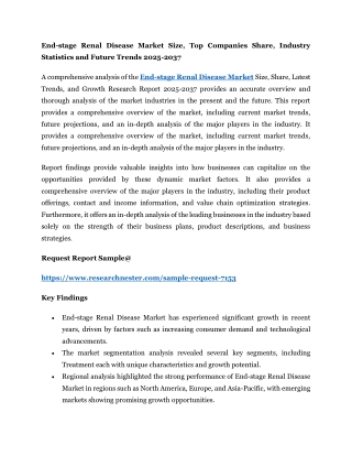 End-stage Renal Disease Market