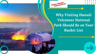 Why Visiting Hawaii Volcanoes National Park Should Be on Your Bucket List