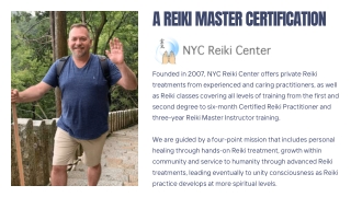 A Reiki Master Certification