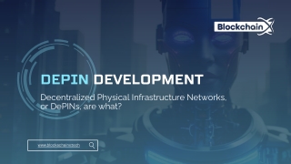 Decentralized Physical Infrastructure Networks, or DePINs, are what
