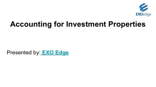 Accounting for Investment Properties