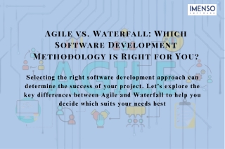 Agile vs. Waterfall: Which Software Development Methodology is Right for You?