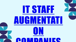 It Staff Augmentation Companies | Netvorker