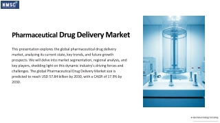 Pharmaceutical Drug Delivery Market
