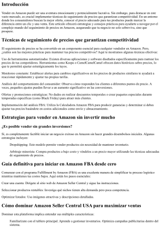 Técnicas de seguimiento de precios que garantizan competitividad