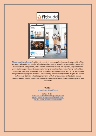 Fitness Coaching Software | Manage Clients & Workouts Easily