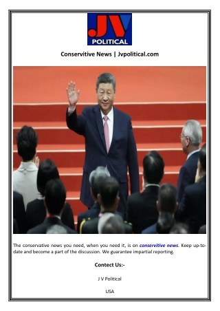 Conservitive News  Jvpoliticalcom