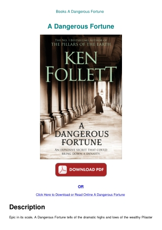 Books A Dangerous Fortune