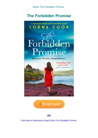 Books The Forbidden Promise
