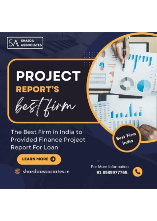 project report for bank loan