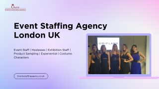 Event Staffing Agency in London, UK | Event Staffing Near Me