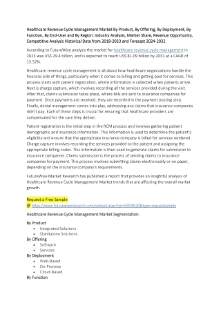 Healthcare Revenue Cycle Management Market