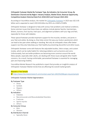 Orthopedic Footwear Market