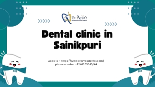 Dental clinic in Sainikpuri