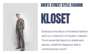Men's Street Style Fashion