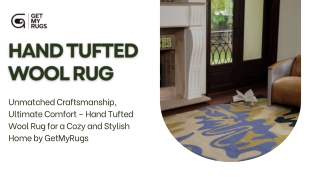 Hand Tufted Wool Rug – Unparalleled Softness with a Handcrafted Touch