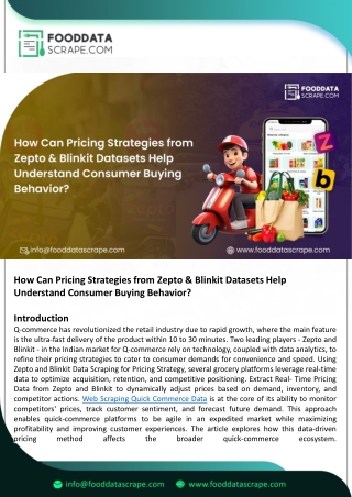 Understand Pricing Strategies from Zepto & Blinkit Datasets