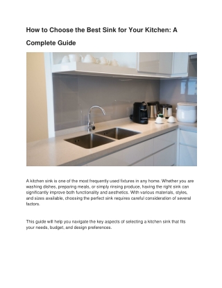 how-to-choose-the-best-sink-for-your-kitchen-a-complete-guide