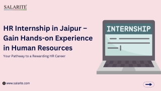 HR Internship in Jaipur – Gain Hands-on Experience in Human Resources