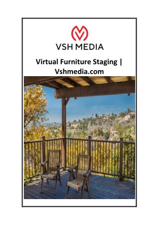 Virtual Furniture Staging  Vshmedia.com