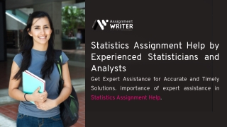 Importance of expert assistance in Statistics Assignment Help.