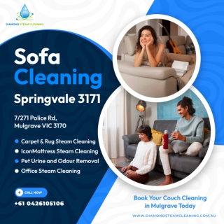 Sofa Cleaning Springvale 3171