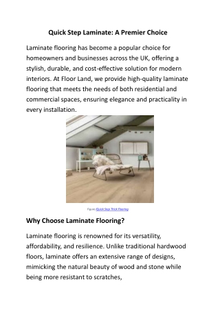 Quick Step Laminate