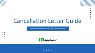 Membership Cancellation Letter