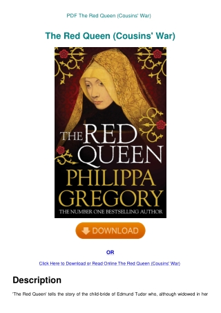 PDF The Red Queen (Cousins' War)