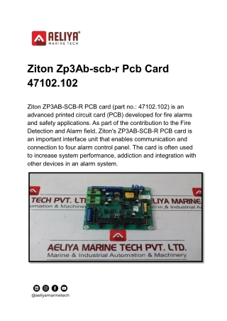 Ziton ZP3AB