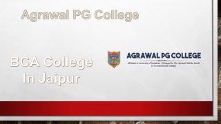 BCA college In Jaipur