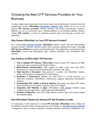 Choosing the Best OTP Services Providers for Your Business.docx  Google Docs