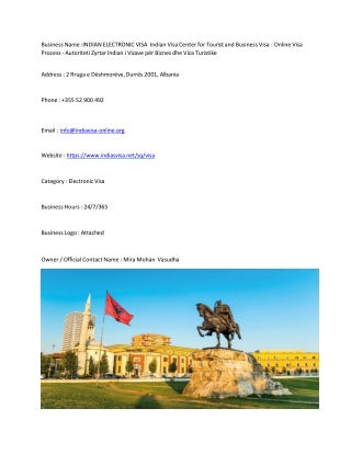 INDIAN ELECTRONIC VISA  Indian Visa Center for Tourist and Business Visa - Onlin