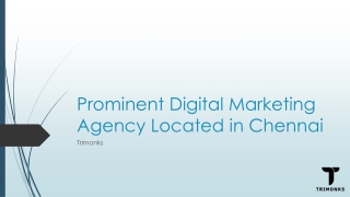 Prominent Digital Marketing Agency Located in Chennai