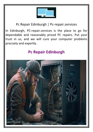 Pc Repair Edinburgh  Pc-repair.services