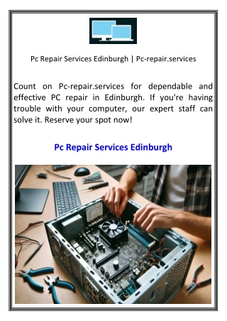 Pc Repair Services Edinburgh  Pc-repair.services