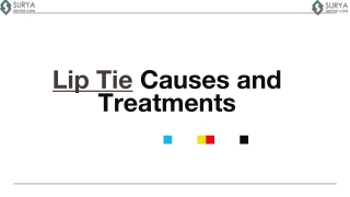 Lip Tie - Surya Dental Care
