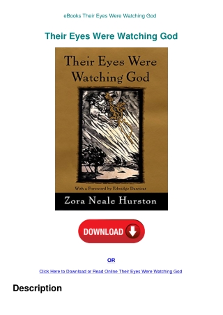 eBooks Their Eyes Were Watching God