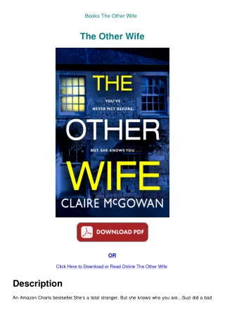 Books The Other Wife