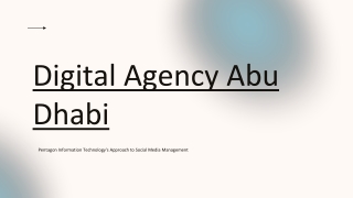 Empowering Businesses with Digital Solutions in Abu Dhabi