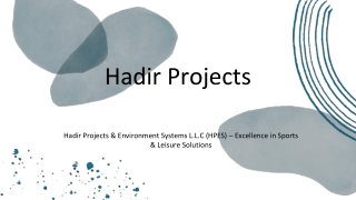 Leading Artificial Grass & Sports Flooring Supplier in UAE | Hadir Projects
