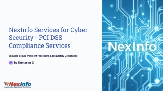 Protect Cardholder Data with NexInfo’s Cyber Security Services