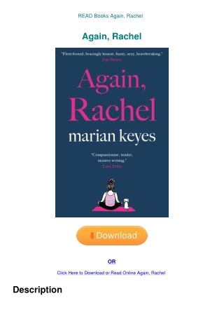 READ Books Again  Rachel