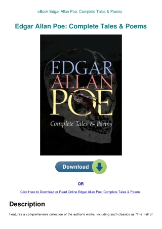 eBook Edgar Allan Poe Complete Tales & Poems