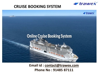 CRUISE BOOKING SYSTEM
