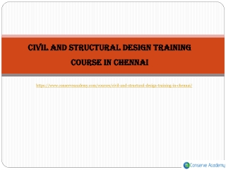 What Makes Civil Design Engineer Courses in Chennai Essential for Success?