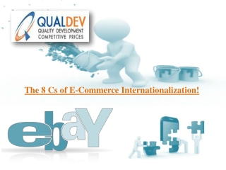 The 8 Cs of E-Commerce Internationalization!