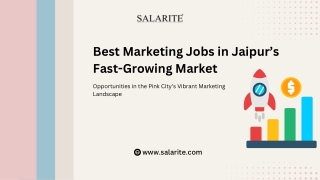 Best Marketing Jobs in Jaipur’s Fast-Growing Market