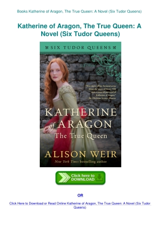 Books Katherine of Aragon  The True Queen A Novel (Six Tudor Queens)